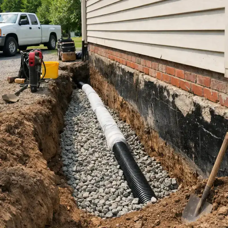 French Drain Dallas